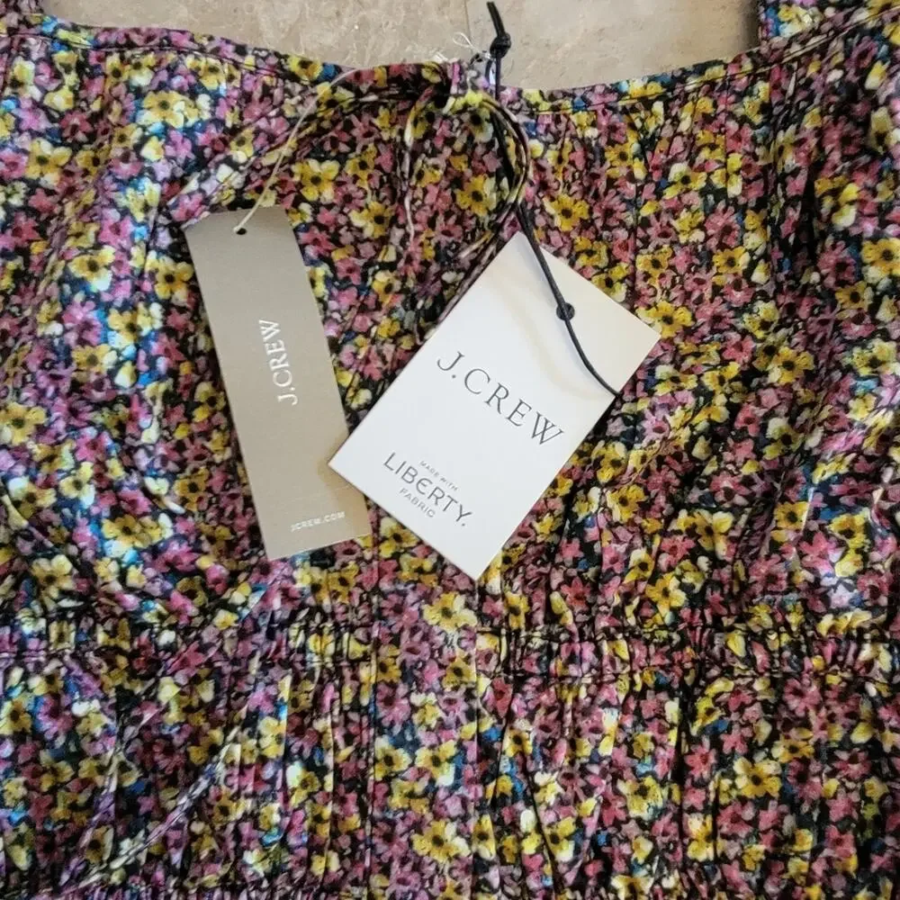 J. Crew liberty floral blouse Size 10
